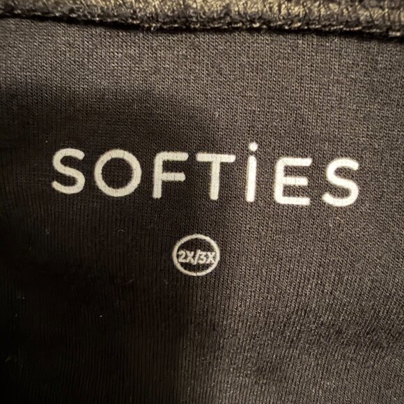 Softies V-Neck Black Jogger Suit - Picture 5 of 8